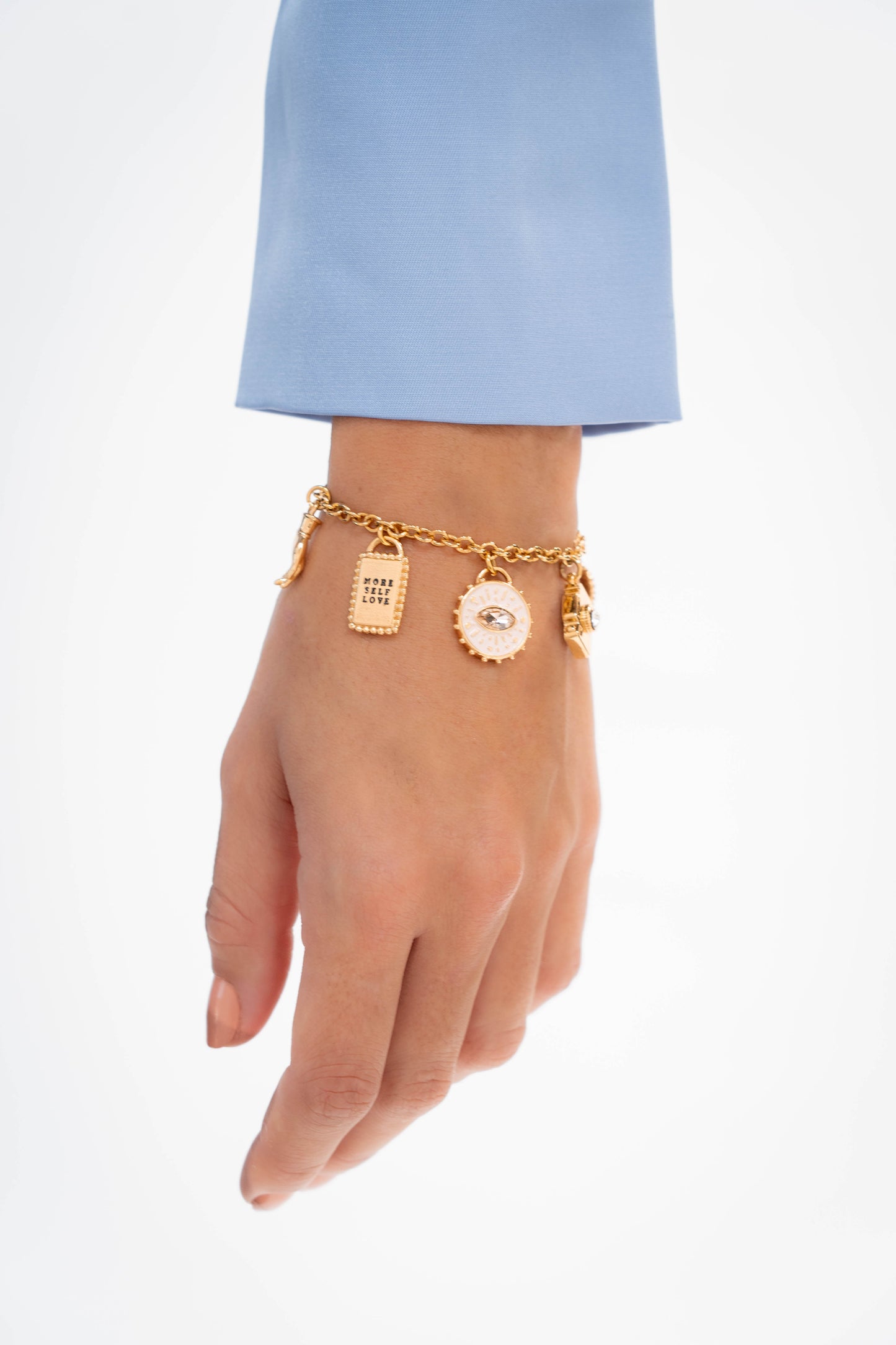 PULSERA AFIRMACIONES + ARETES*