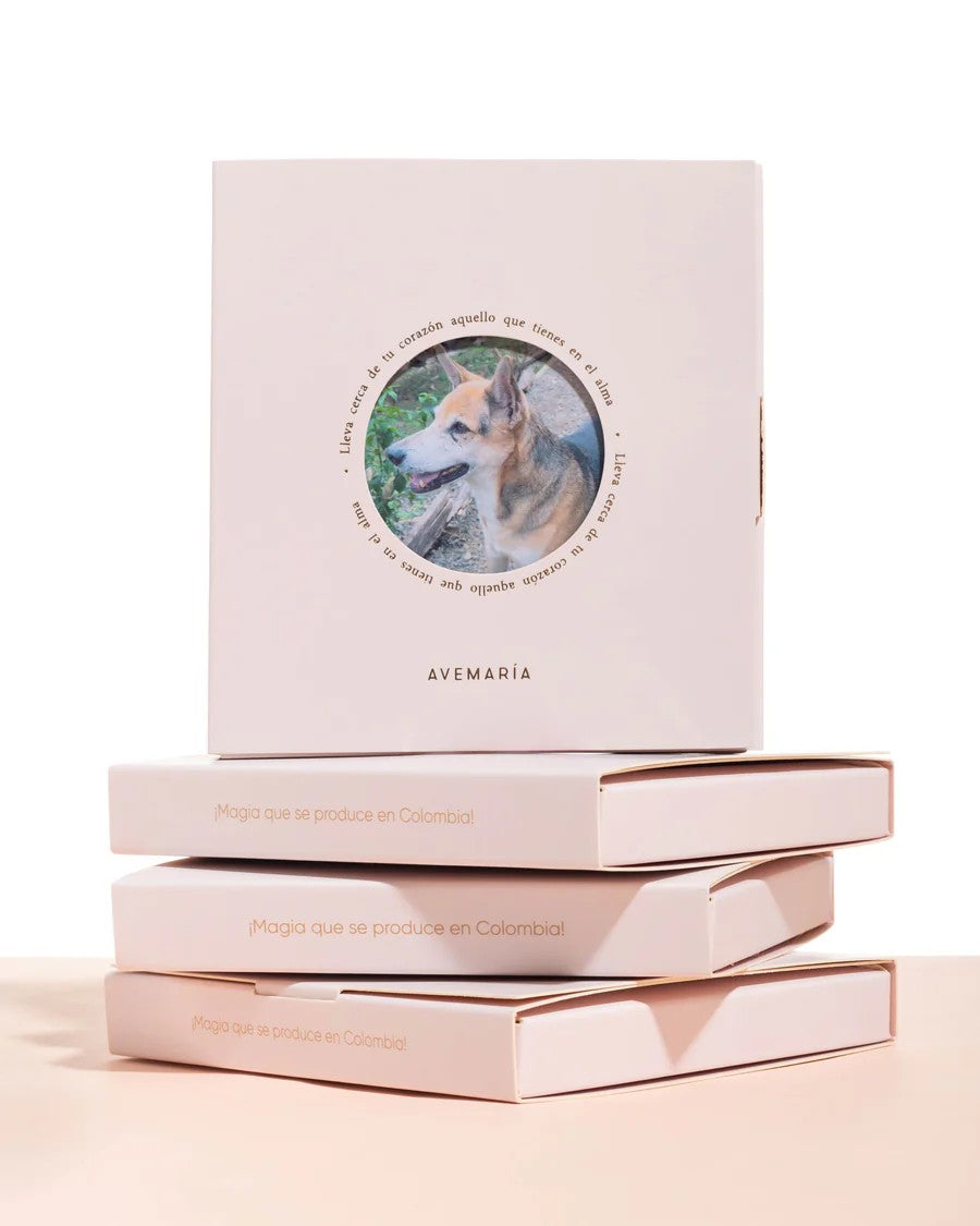 RELICARIO CON FOTO + EMPAQUE ESPECIAL