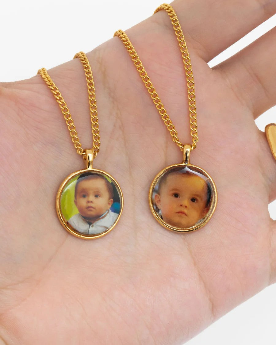 RELICARIO CON FOTO + EMPAQUE ESPECIAL