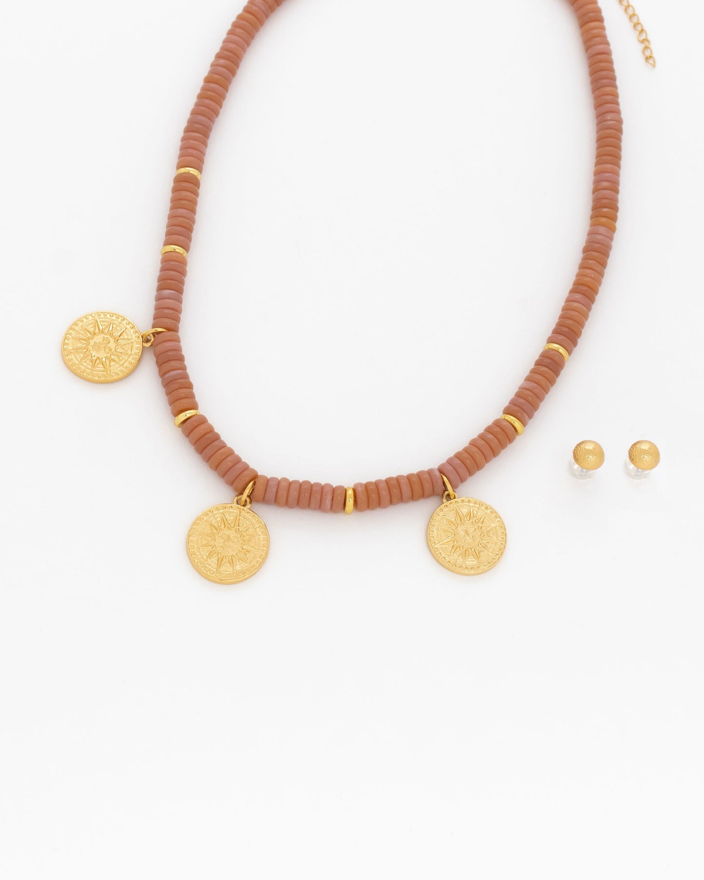 COLLAR 3 SOLES SOLES + ARETES*