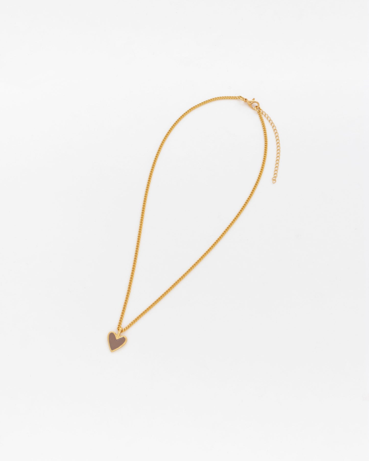 SET CADENA + ARETES CORAZÓN *