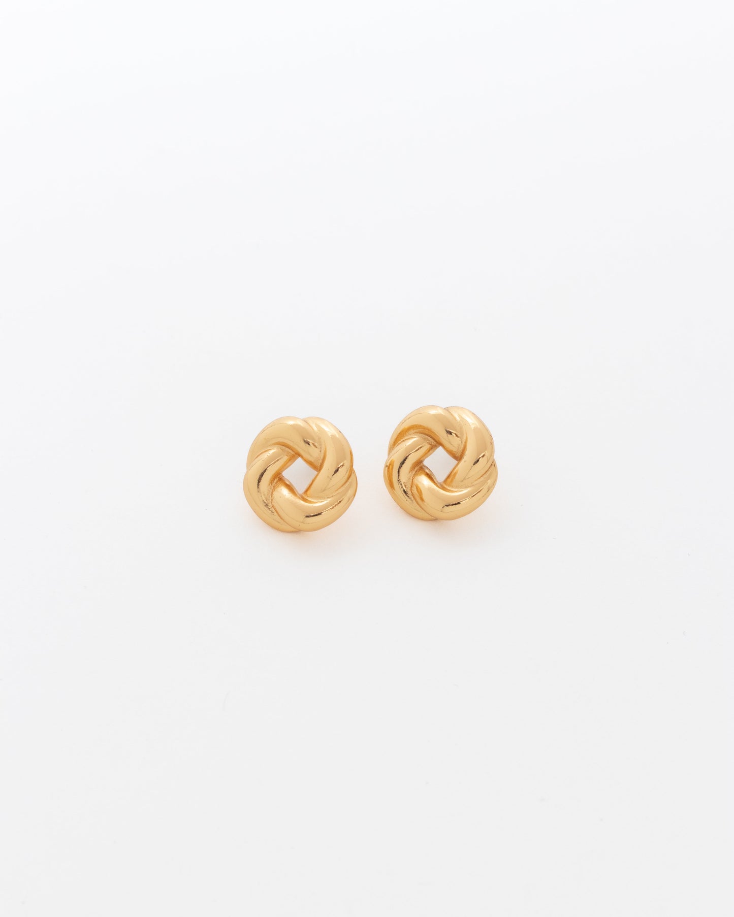 ARETES ENLAZADO BOLD*