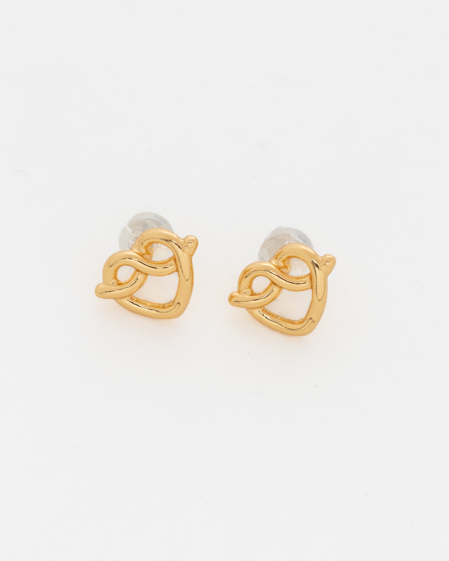 ARETES CORAZÓN LAZO*