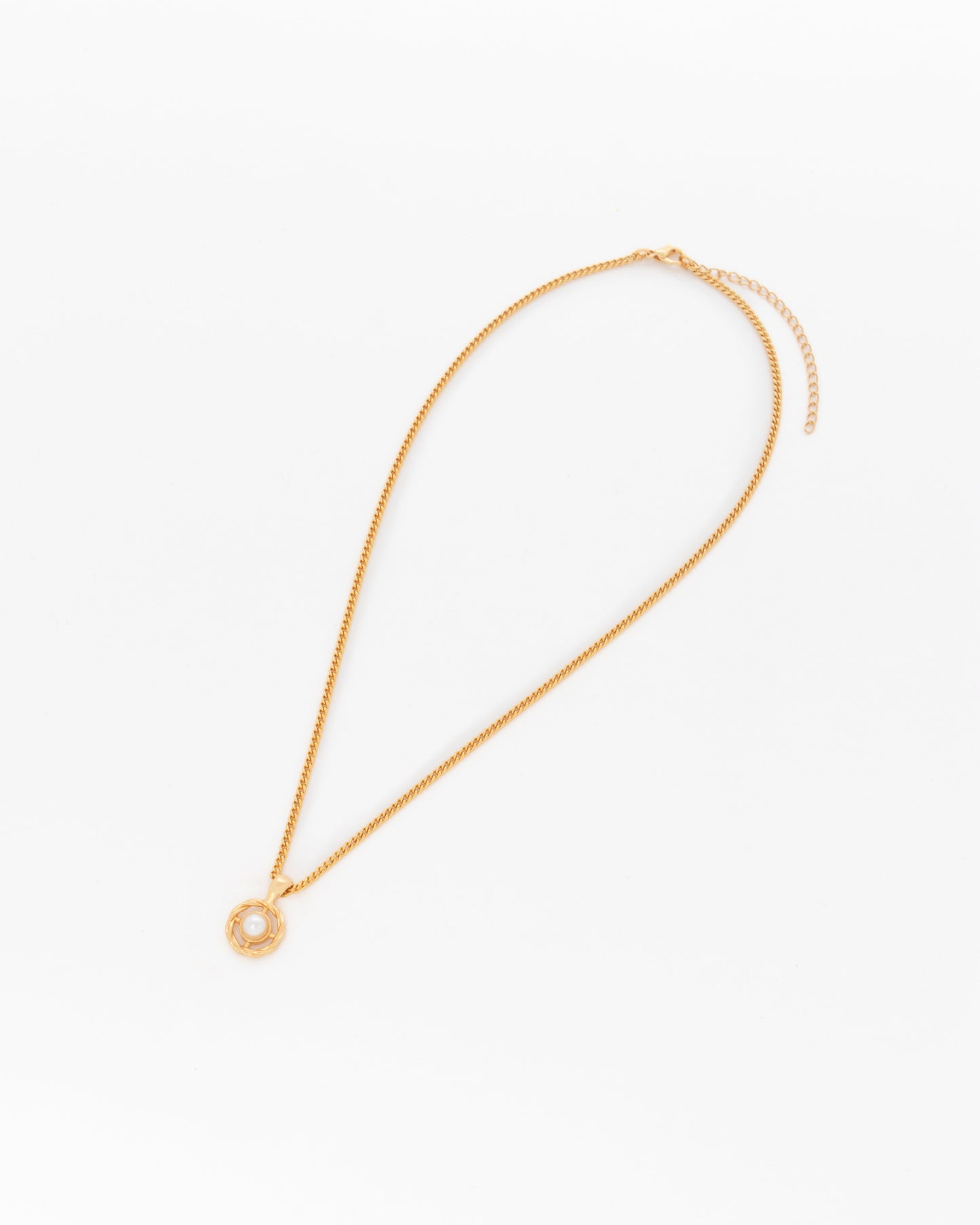 SET COLLAR + ARETES LAZO PERLA