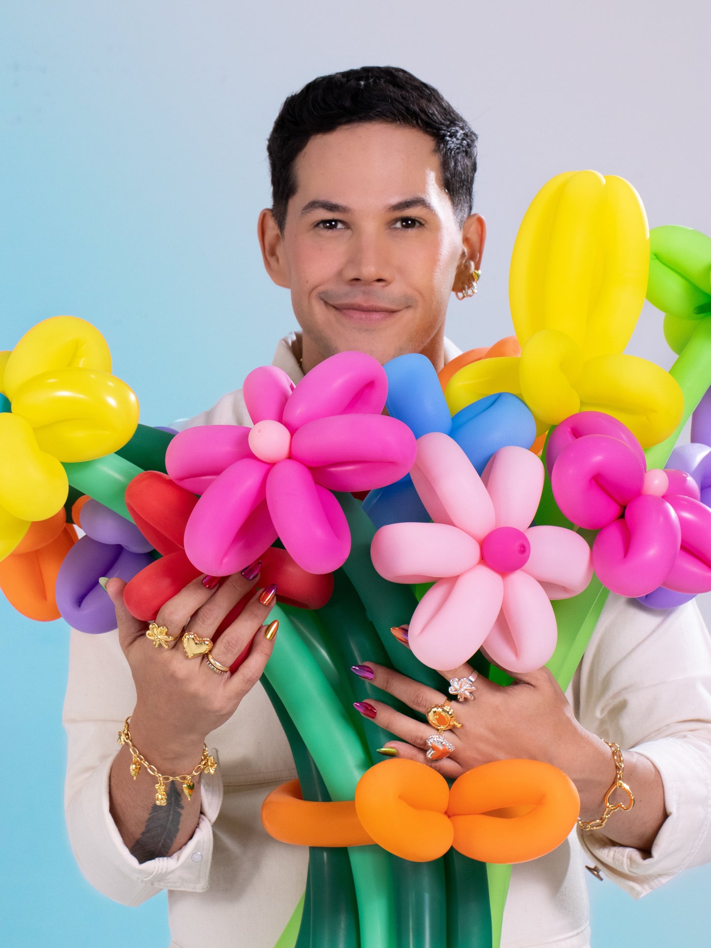 ANILLO CORAZÓN GLOBO*