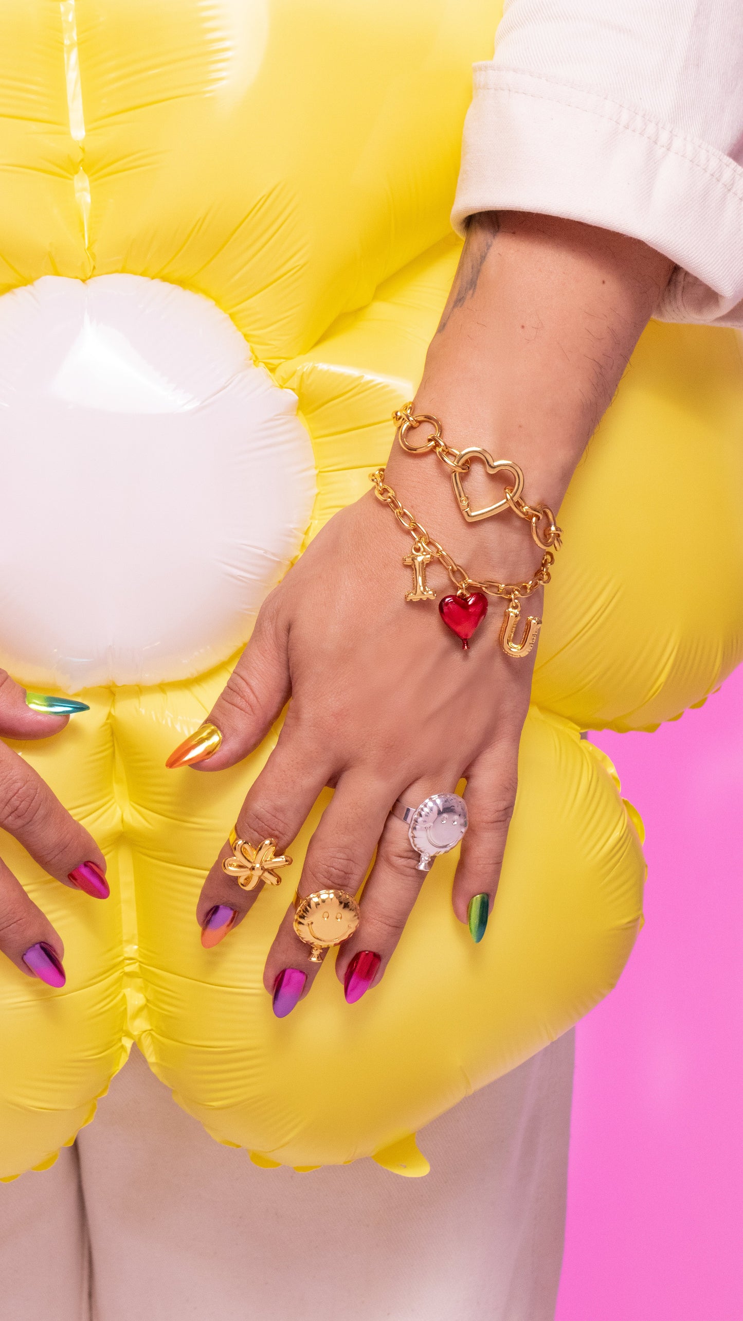 ANILLO CARITA FELIZ GLOBO*