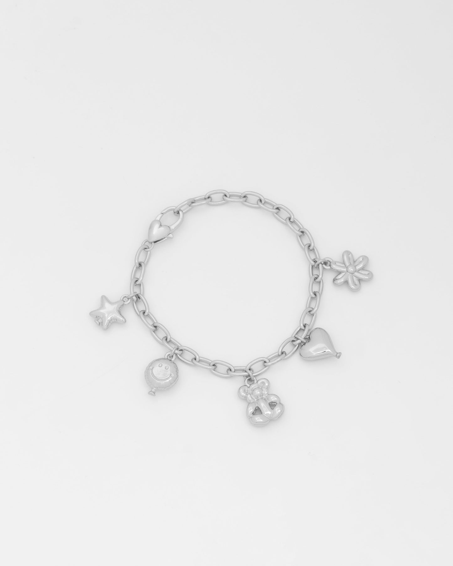 PULSERA MULTICHARMS FIGURAS GLOBO*