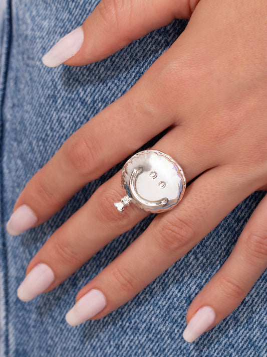 ANILLO CARITA FELIZ GLOBO*