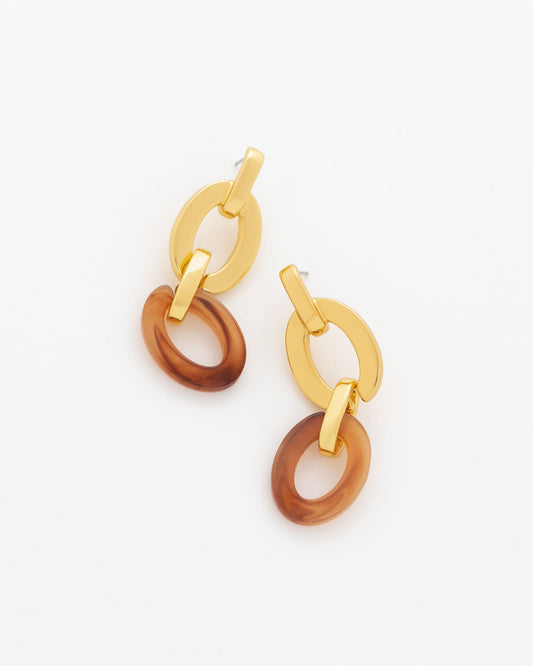 ARETES ESLABÓN CADENA*