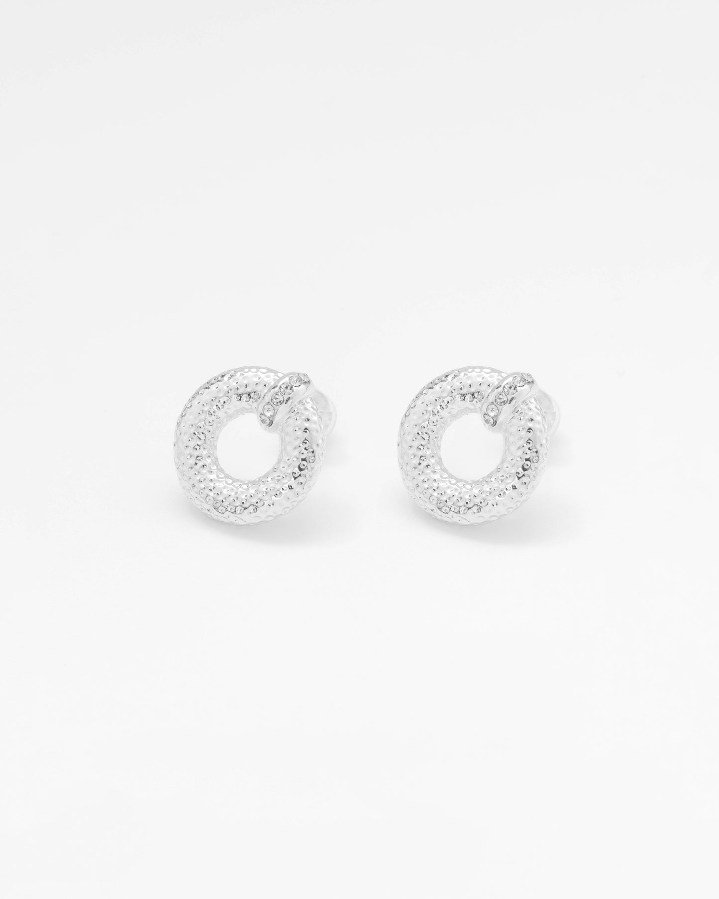 ARETES DONA CRISTAL - SILVER*