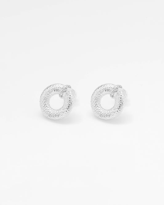ARETES DONA CRISTAL - SILVER*