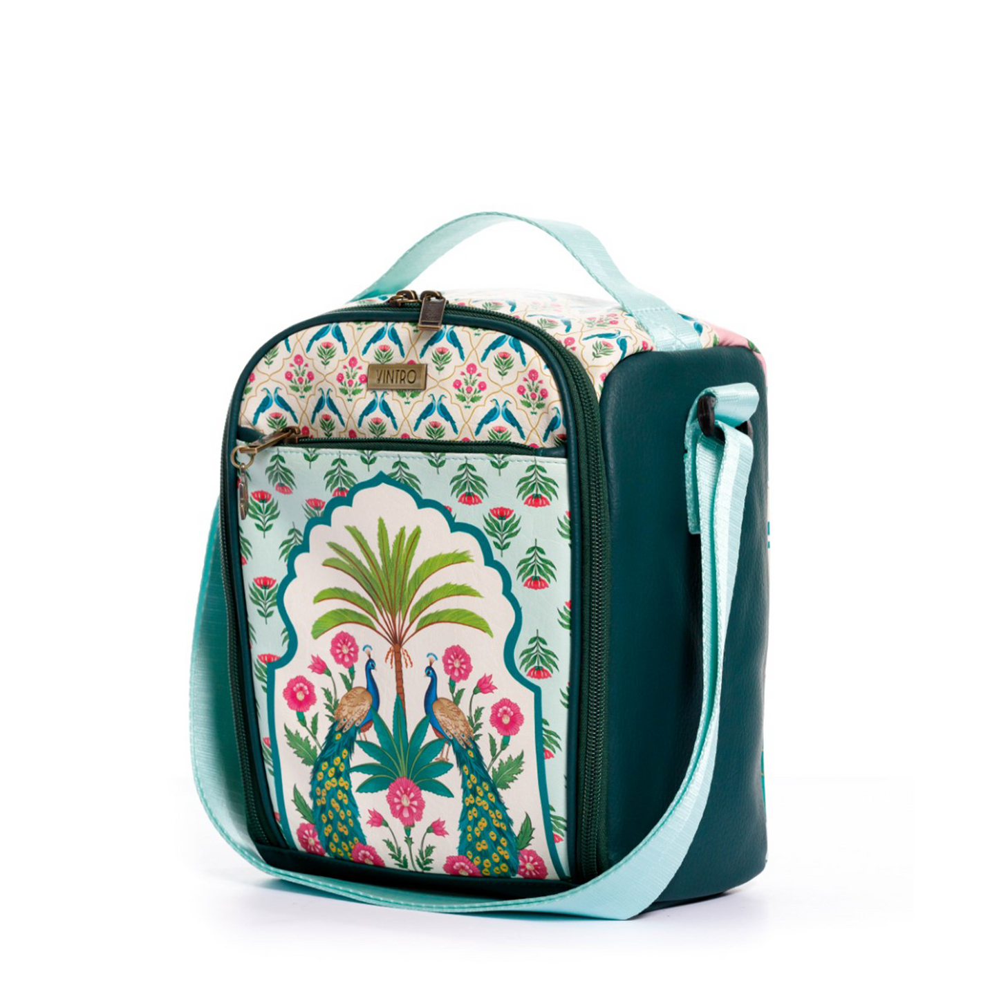 LONCHERA PARA MUJER GUADALUPE ESTAMPADA INDIAN GARDEN*
