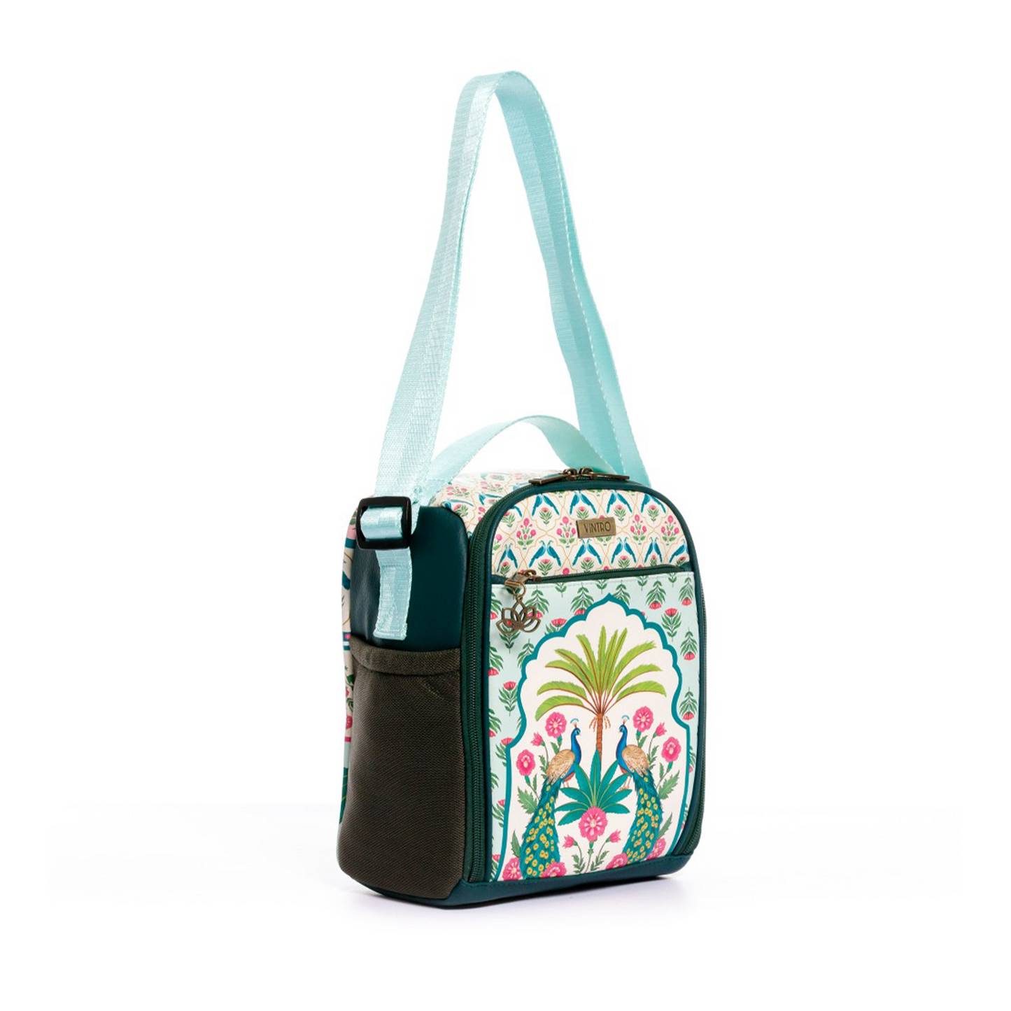 LONCHERA PARA MUJER GUADALUPE ESTAMPADA INDIAN GARDEN*