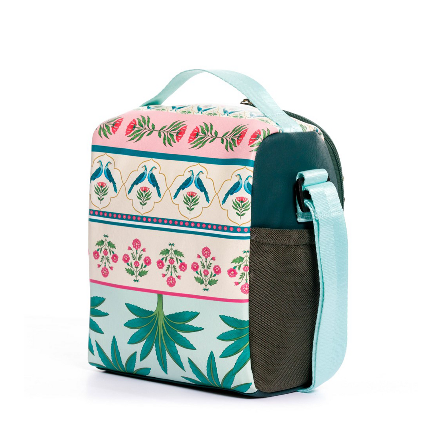LONCHERA PARA MUJER GUADALUPE ESTAMPADA INDIAN GARDEN*