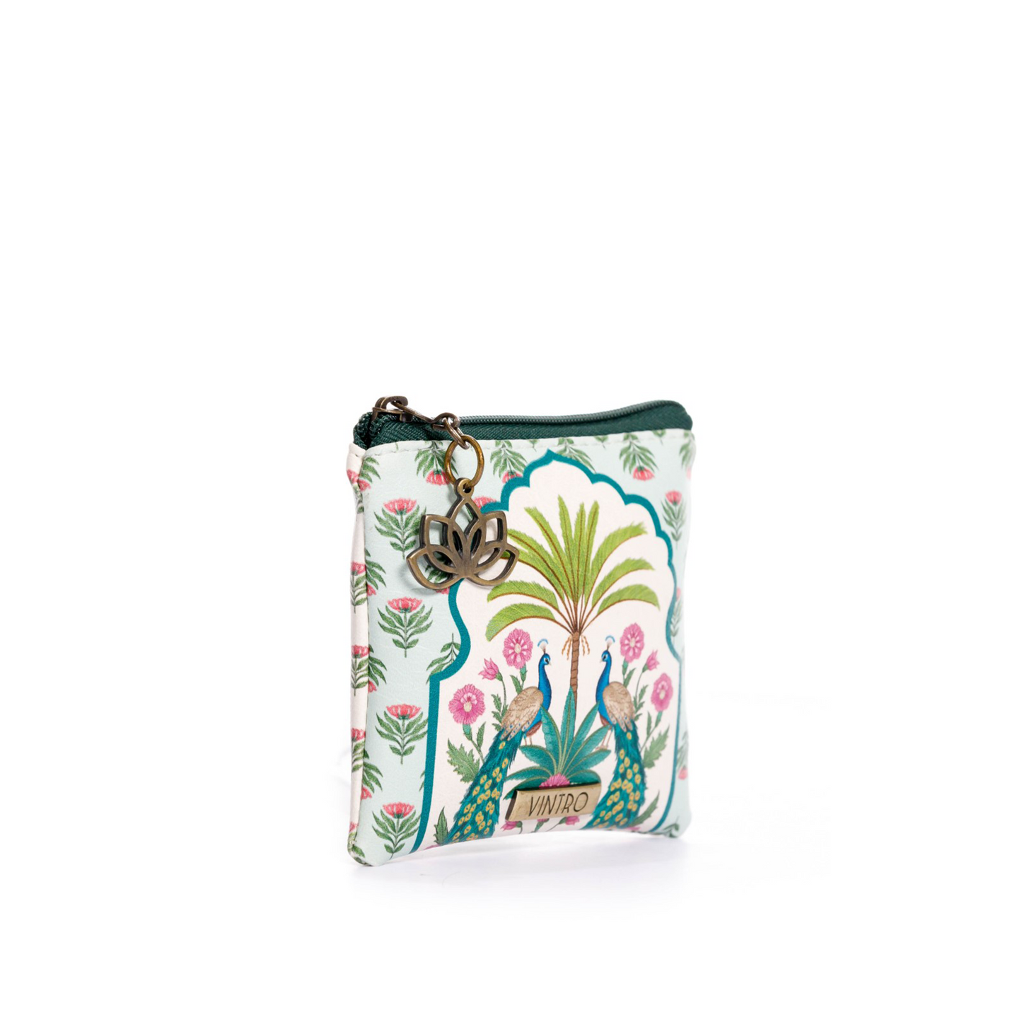 MONEDERO PARA MUJER BASICO ESTAMPADO INDIAN GARDEN*
