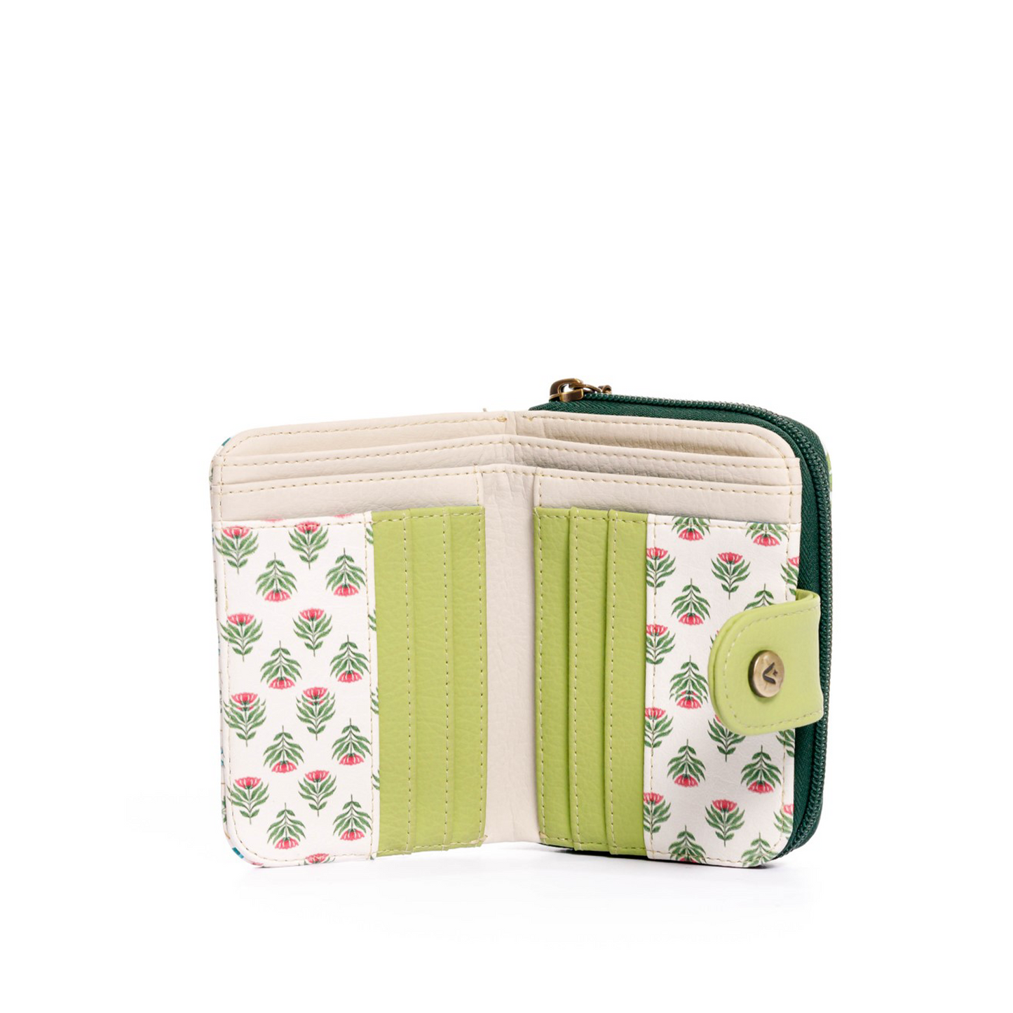 BILLETERA PARA MUJER DINAMARCA ESTAMPADA INDIAN GARDEN*