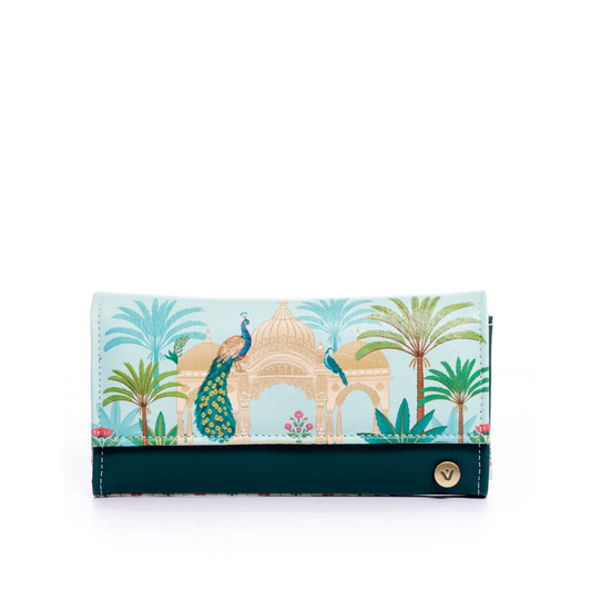 BILLETERA PARA MUJER CLASICA INDIAN GARDEN*