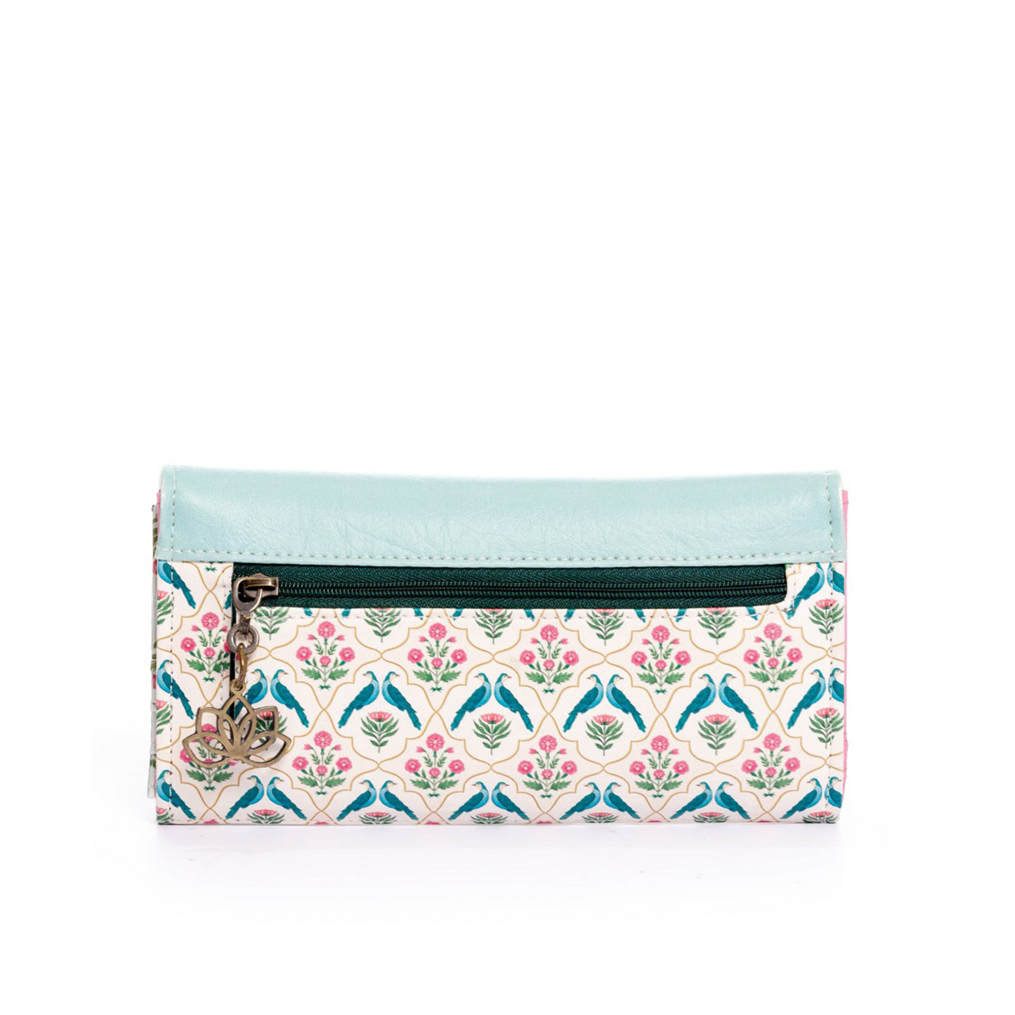 BILLETERA PARA MUJER CLASICA INDIAN GARDEN*