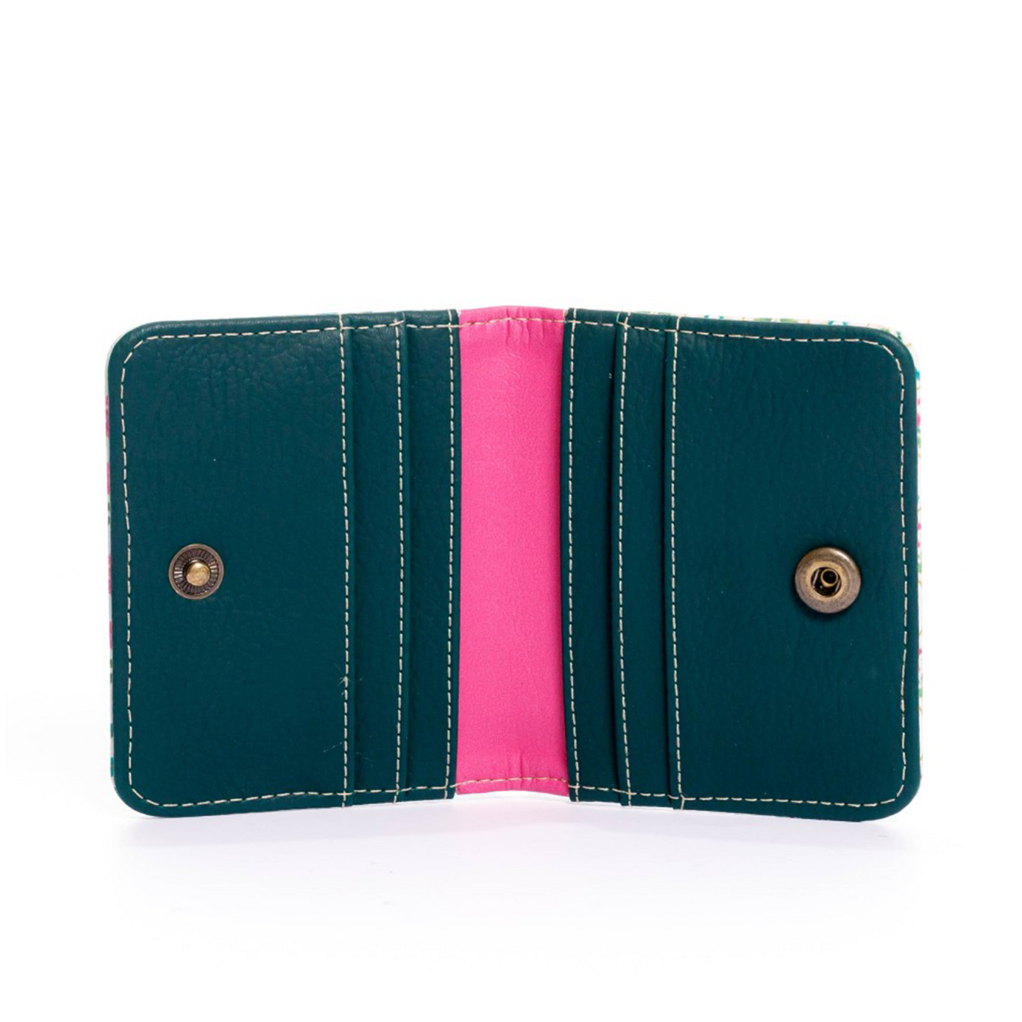 PORTADOCUMENTOS PARA MUJER BRASIL ESTAMPADO INDIAN GARDEN*