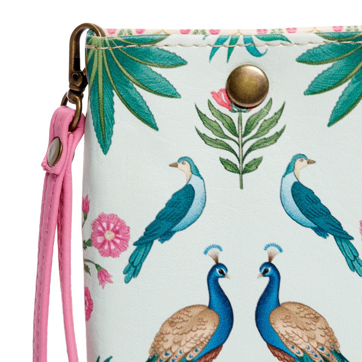 ESTUCHE DE GAFAS O CELULAR PARA MUJER INDIAN GARDEN CON PULSERA Y BROCHE*
