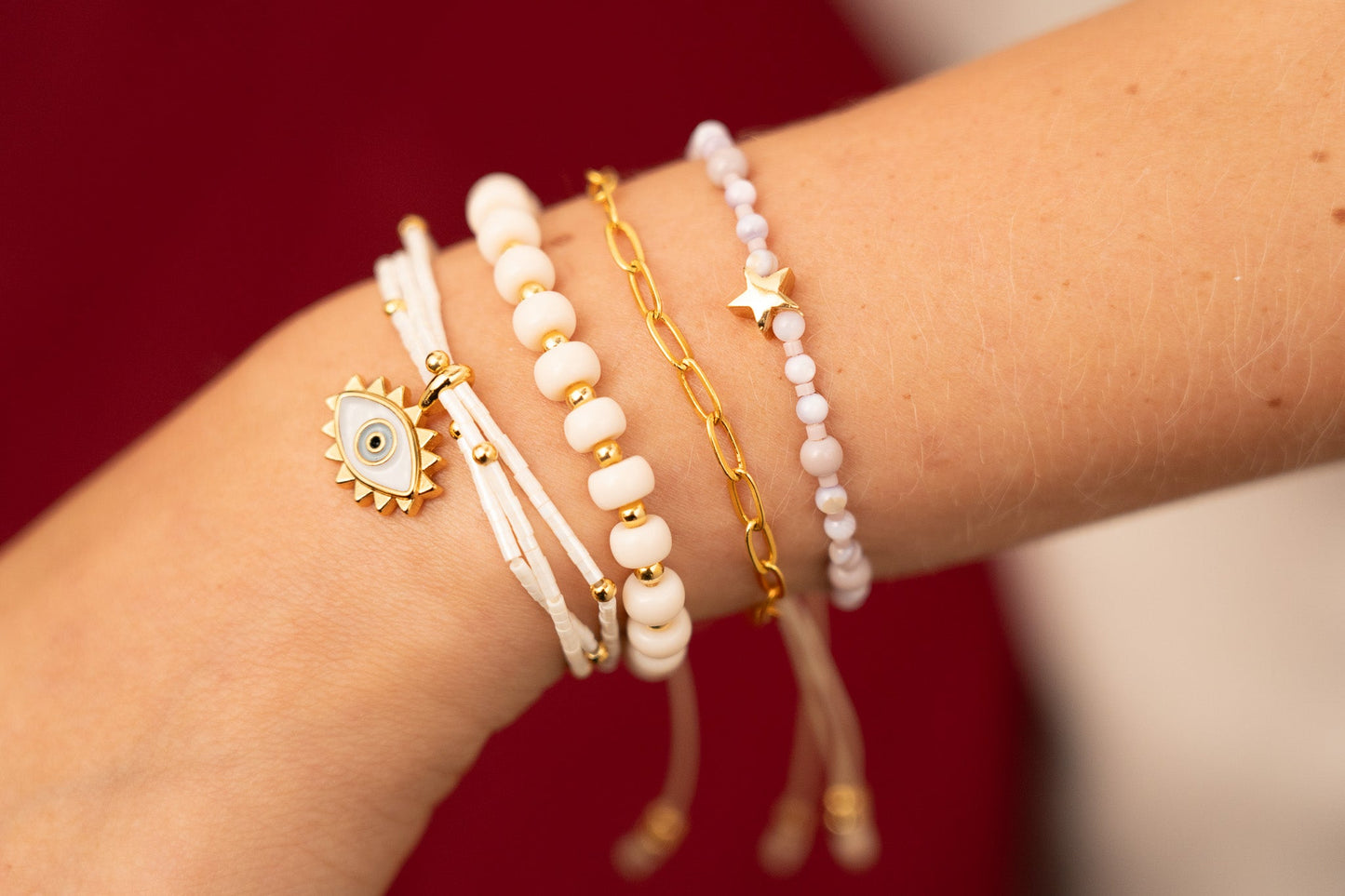 SET X4 PULSERAS INTUICIÓN STAR + ARETES