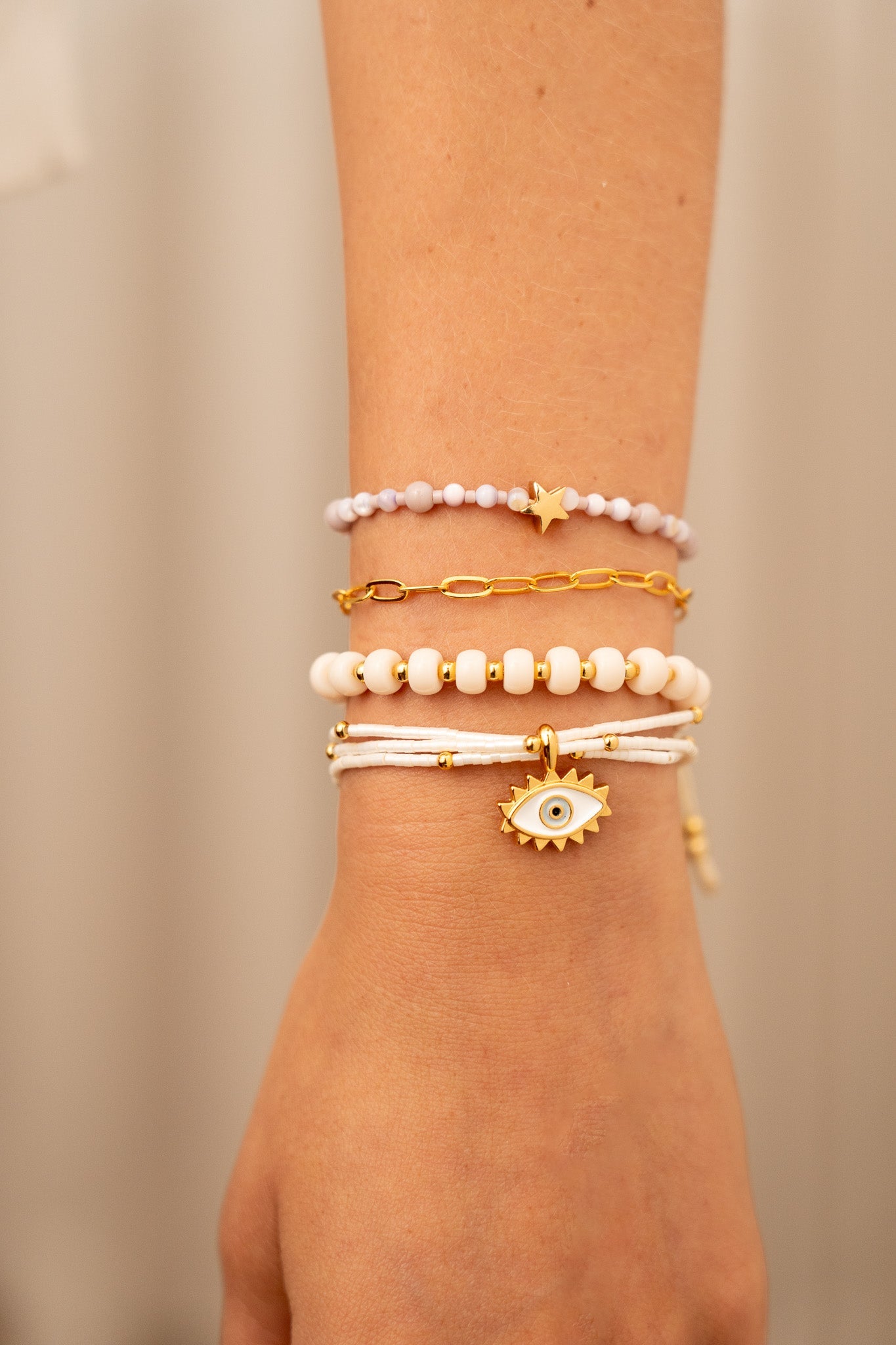 SET X4 PULSERAS INTUICIÓN STAR + ARETES