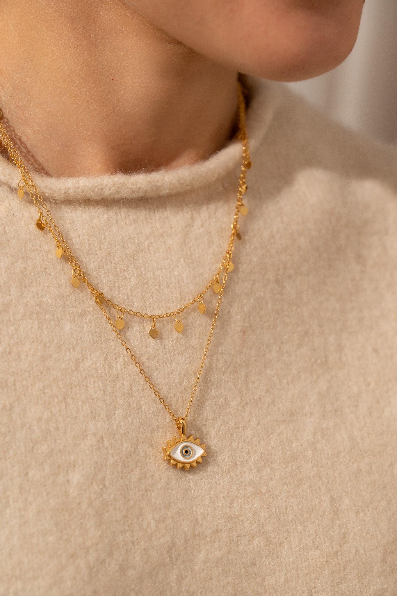 SET X2 COLLARES INTUICIÓN LOVE + ARETES*