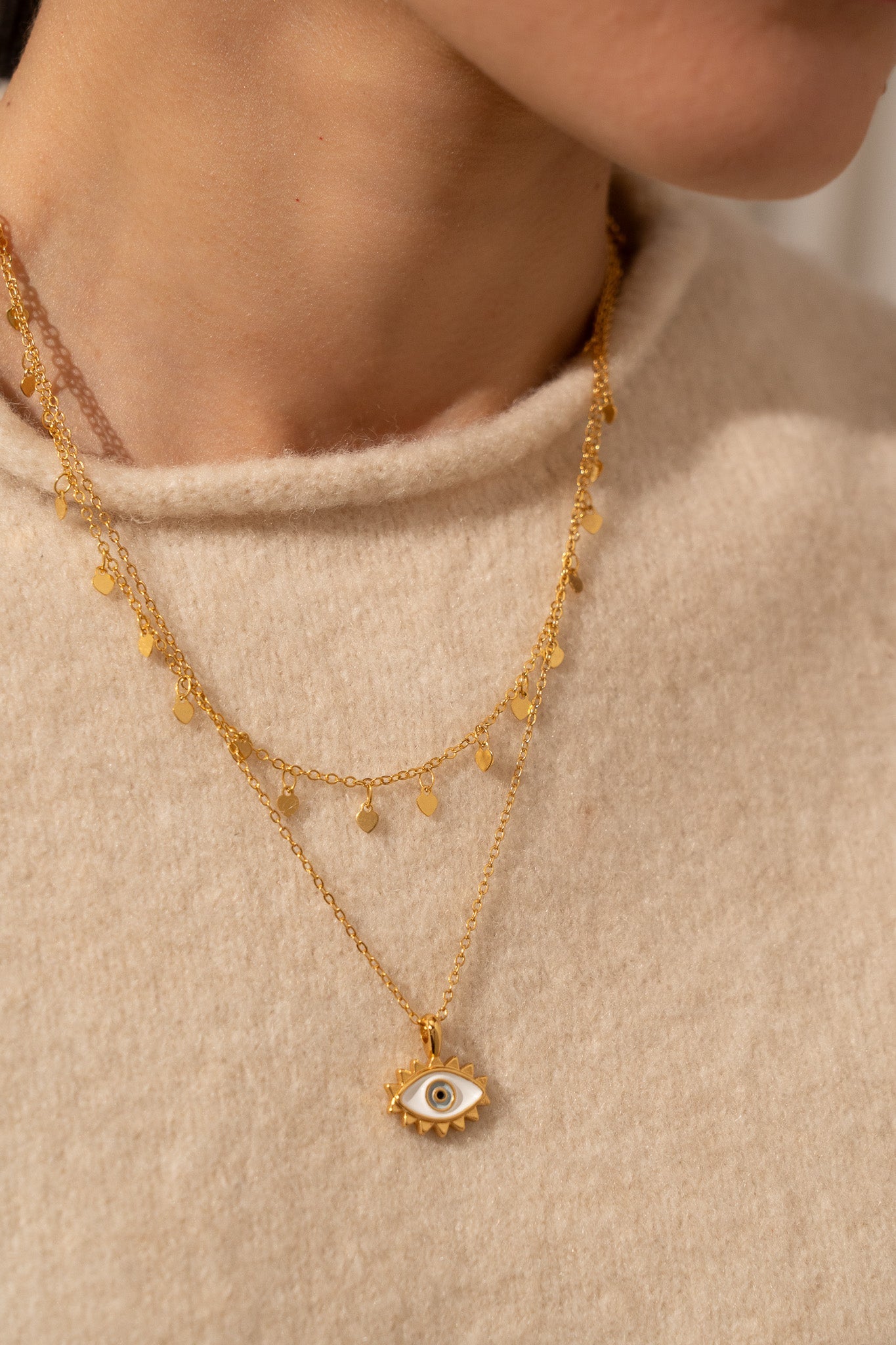 SET X2 COLLARES INTUICIÓN LOVE + ARETES*