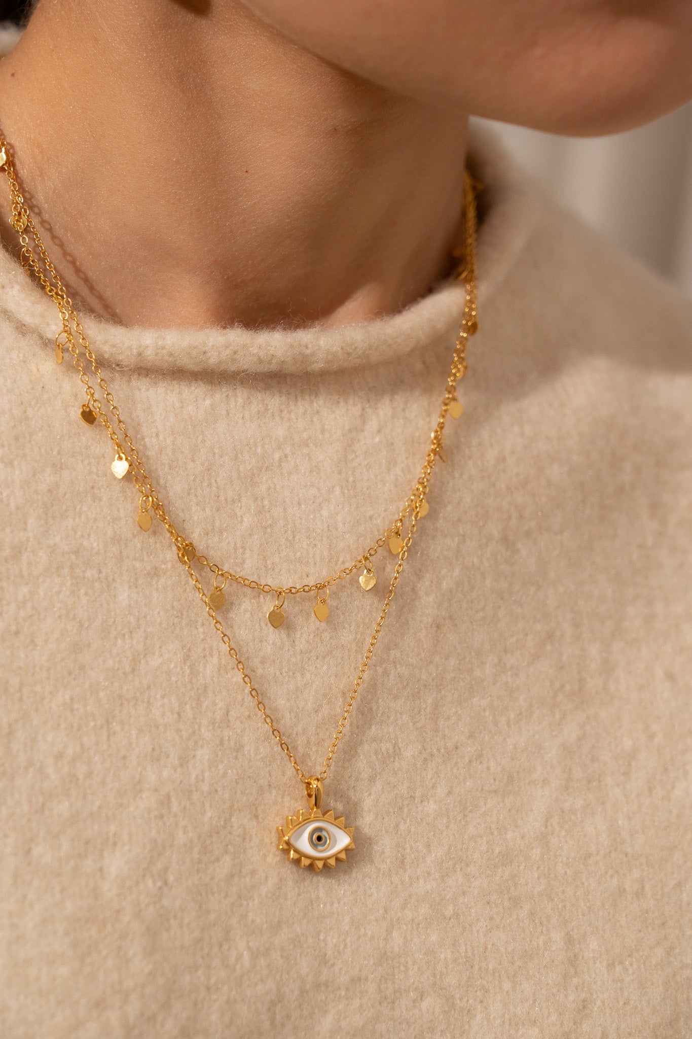 SET X2 COLLARES INTUICIÓN LOVE + ARETES*