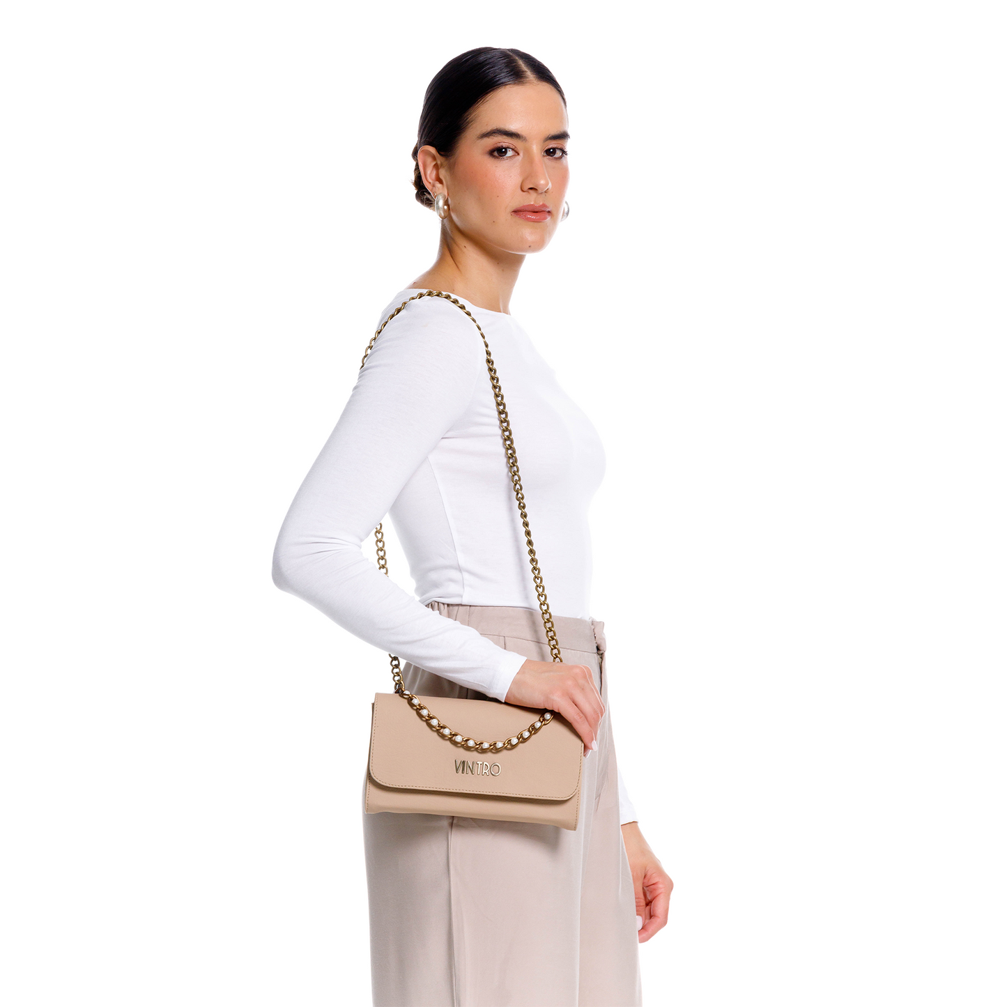 MANOS LIBRES ROMANTIC BEIGE PEARLY DREAM*