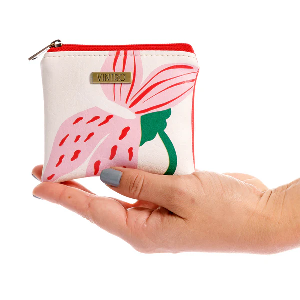 MONEDERO BASICO FLORAL MASTERPIECE