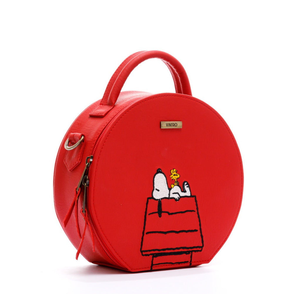 MANOS LIBRES SUIZA ROJO TRENDY SNOOPY*