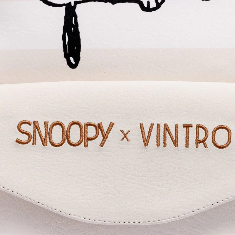 MORRAL CHILE BEIGE A ORILLAS DEL MAR SNOOPY*
