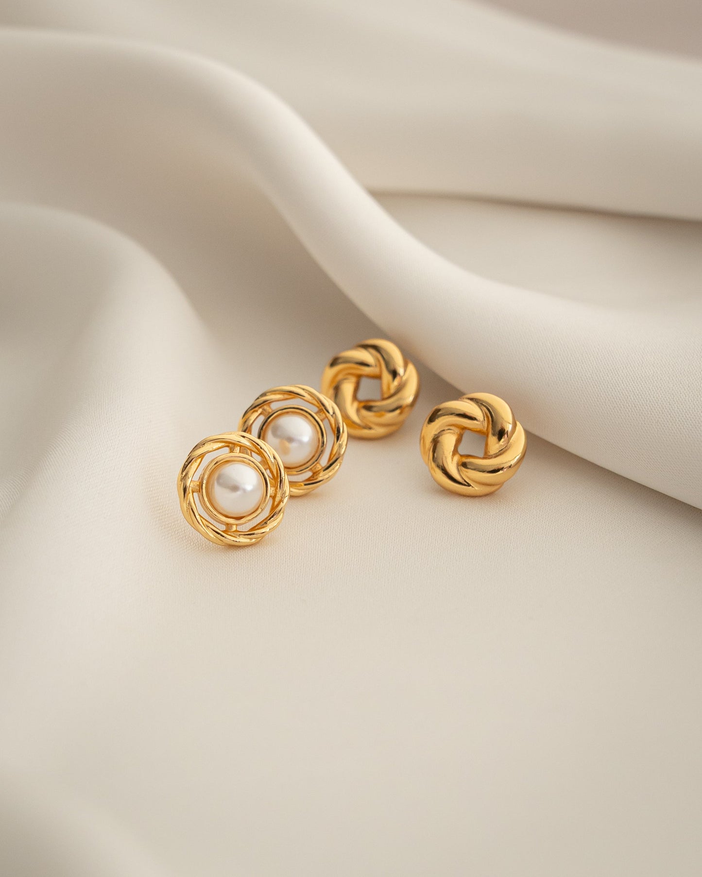 SET X2 ARETES PERLA LAZO