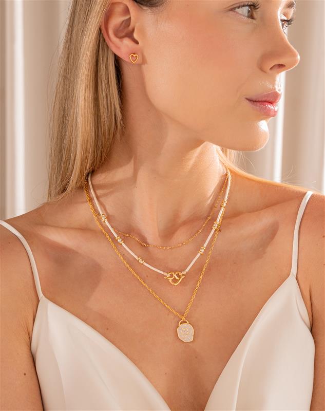 SET X2 COLLARES AMOR + ARETES*