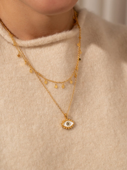 SET X2 COLLARES INTUICIÓN LOVE + ARETES*