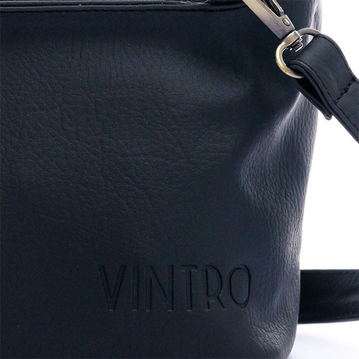 MANOS LIBRES PARA MUJER BIRDIE NEGRO EN CUERO VEGANO*