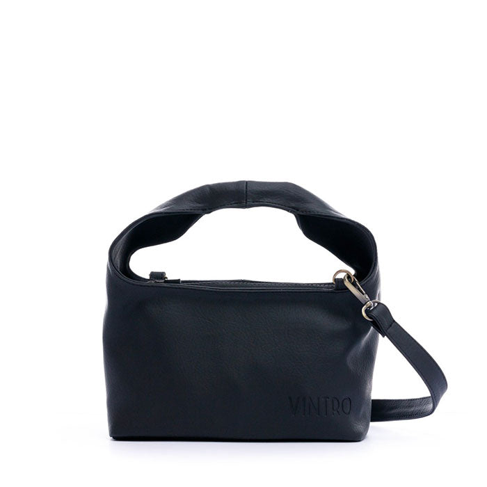 MANOS LIBRES PARA MUJER BIRDIE NEGRO EN CUERO VEGANO*