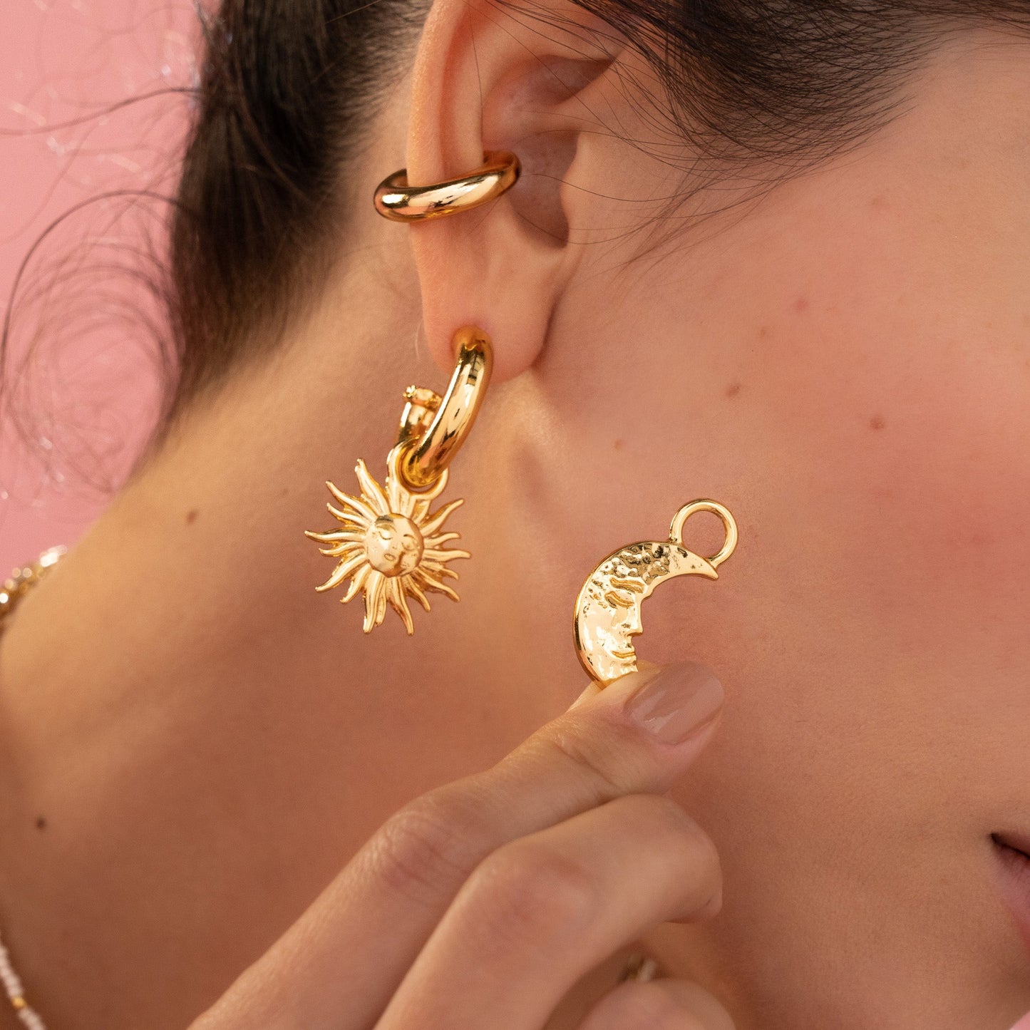 CANDONGAS LUNA Y SOL 2 EN 1 - GOLD