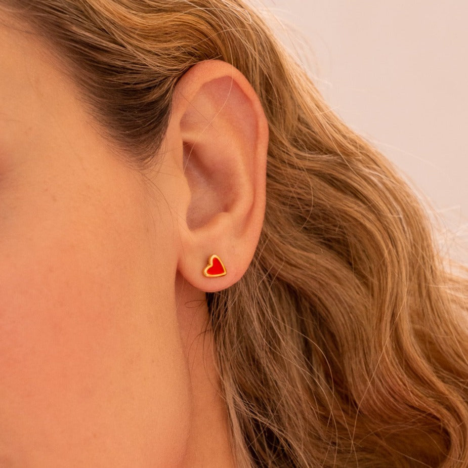 SET PULSERA +ARETES MIYUKI CORAZONES