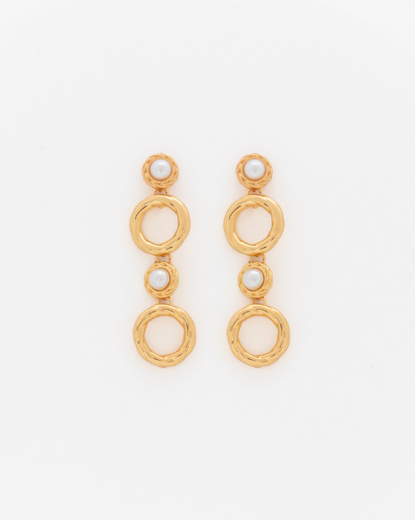 ARETES ARO PERLA