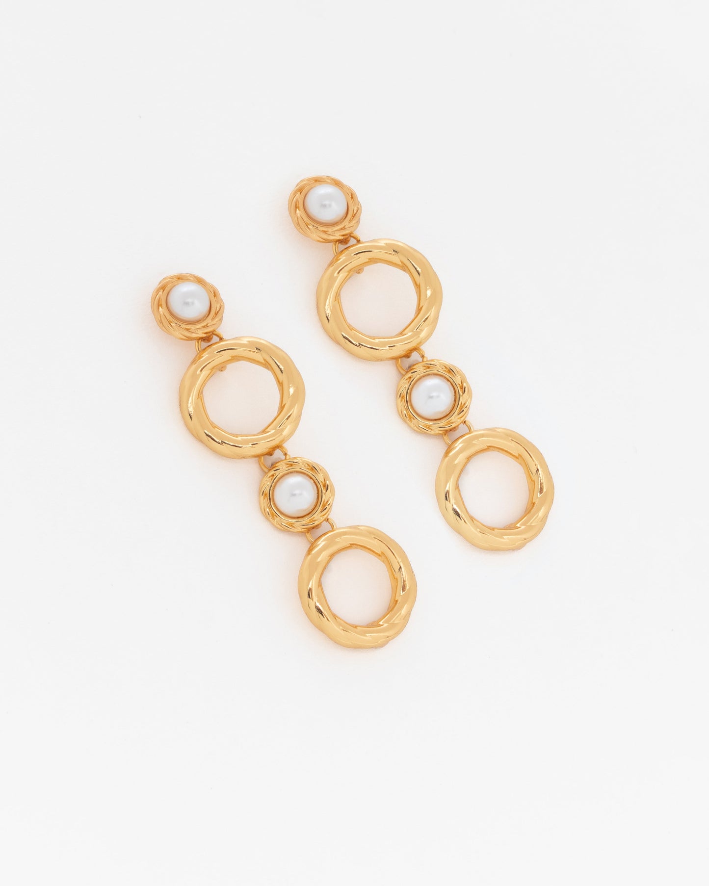 ARETES ARO PERLA