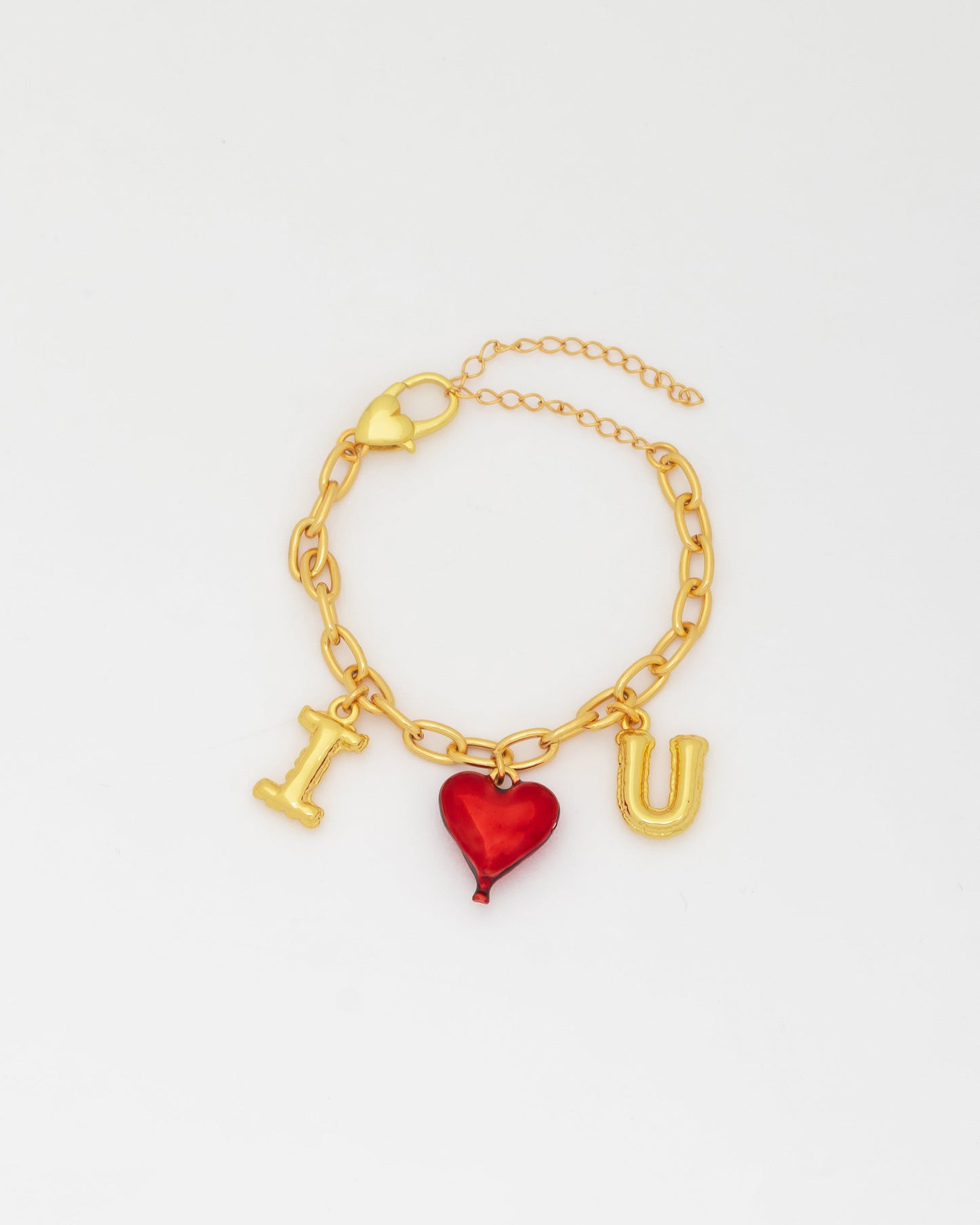 PULSERA MULTICHARMS LETRAS GLOBO*