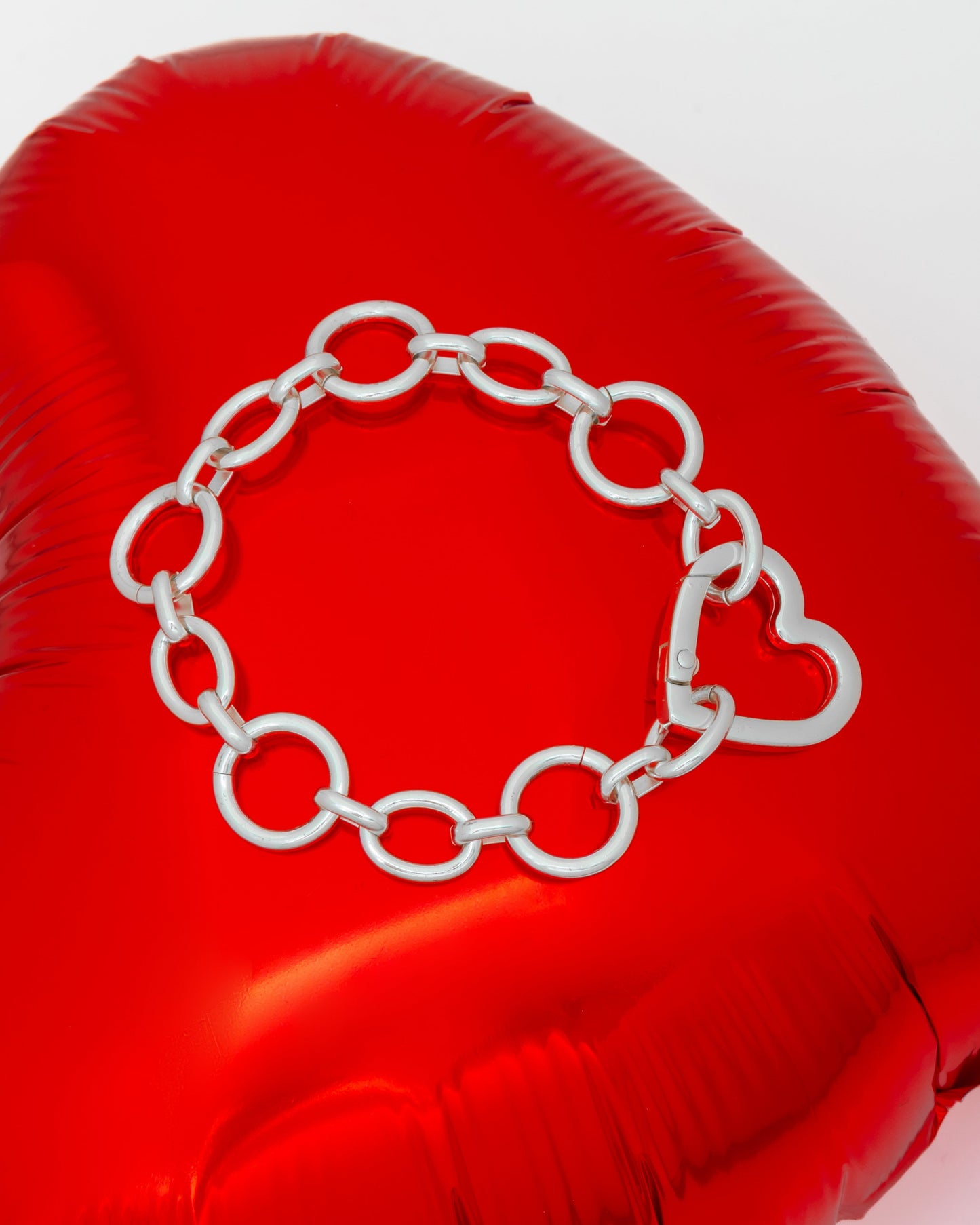 PULSERA BROCHE CORAZÓN + ARETES*