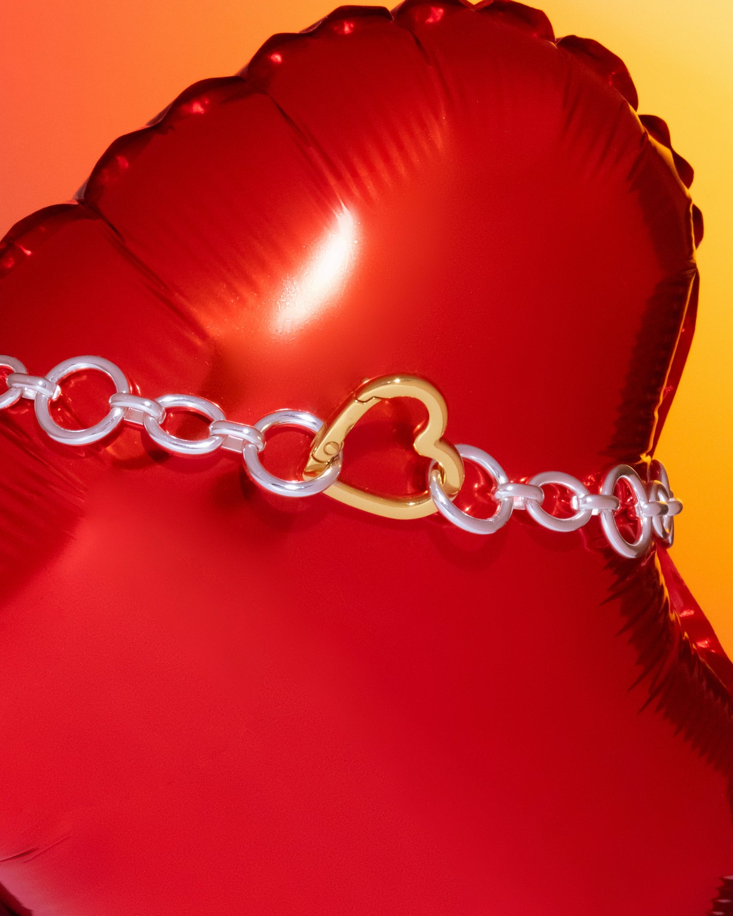CHOKER BROCHE CORAZÓN*