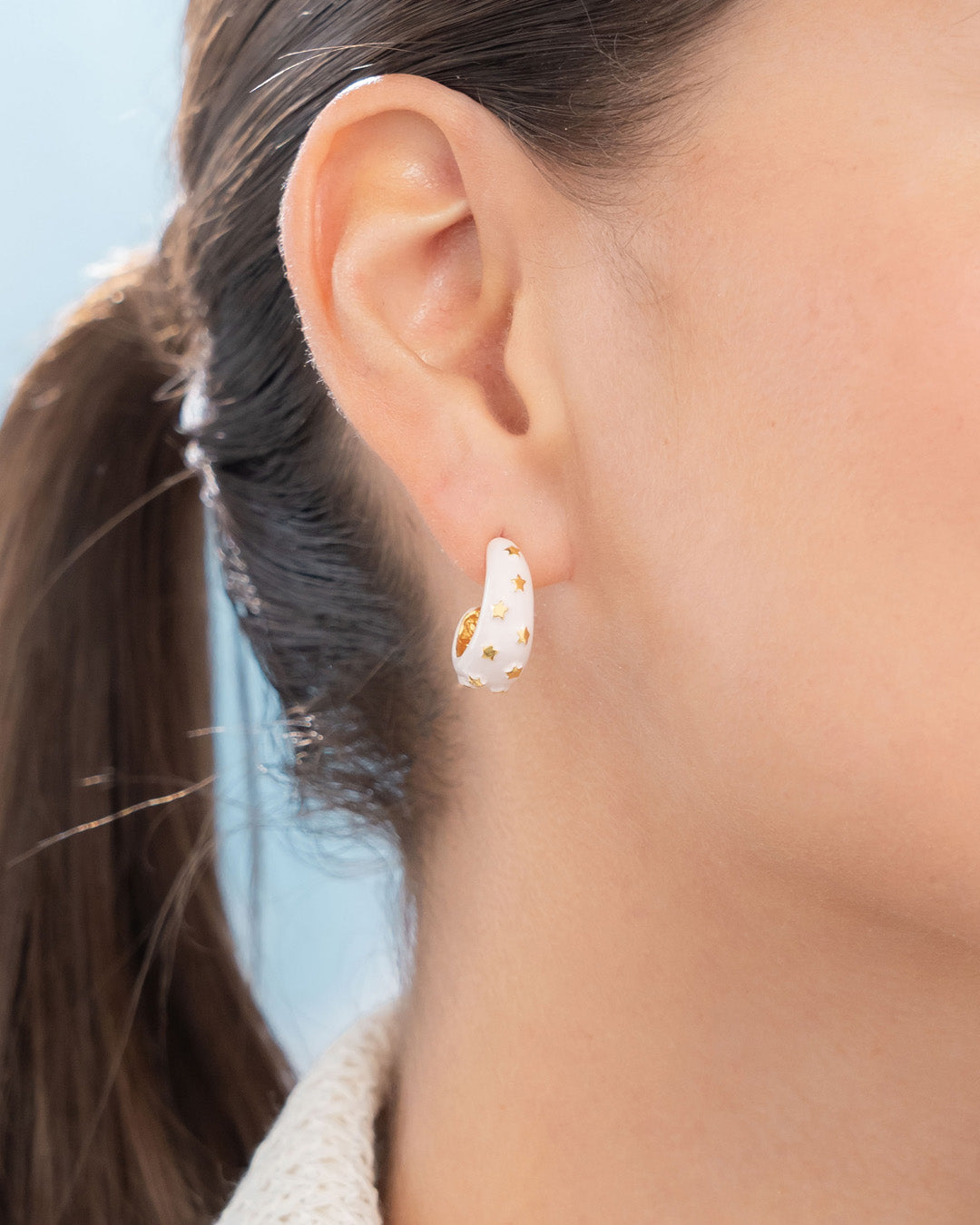 CANDONGAS OVALO ESTRELLAS NUDE