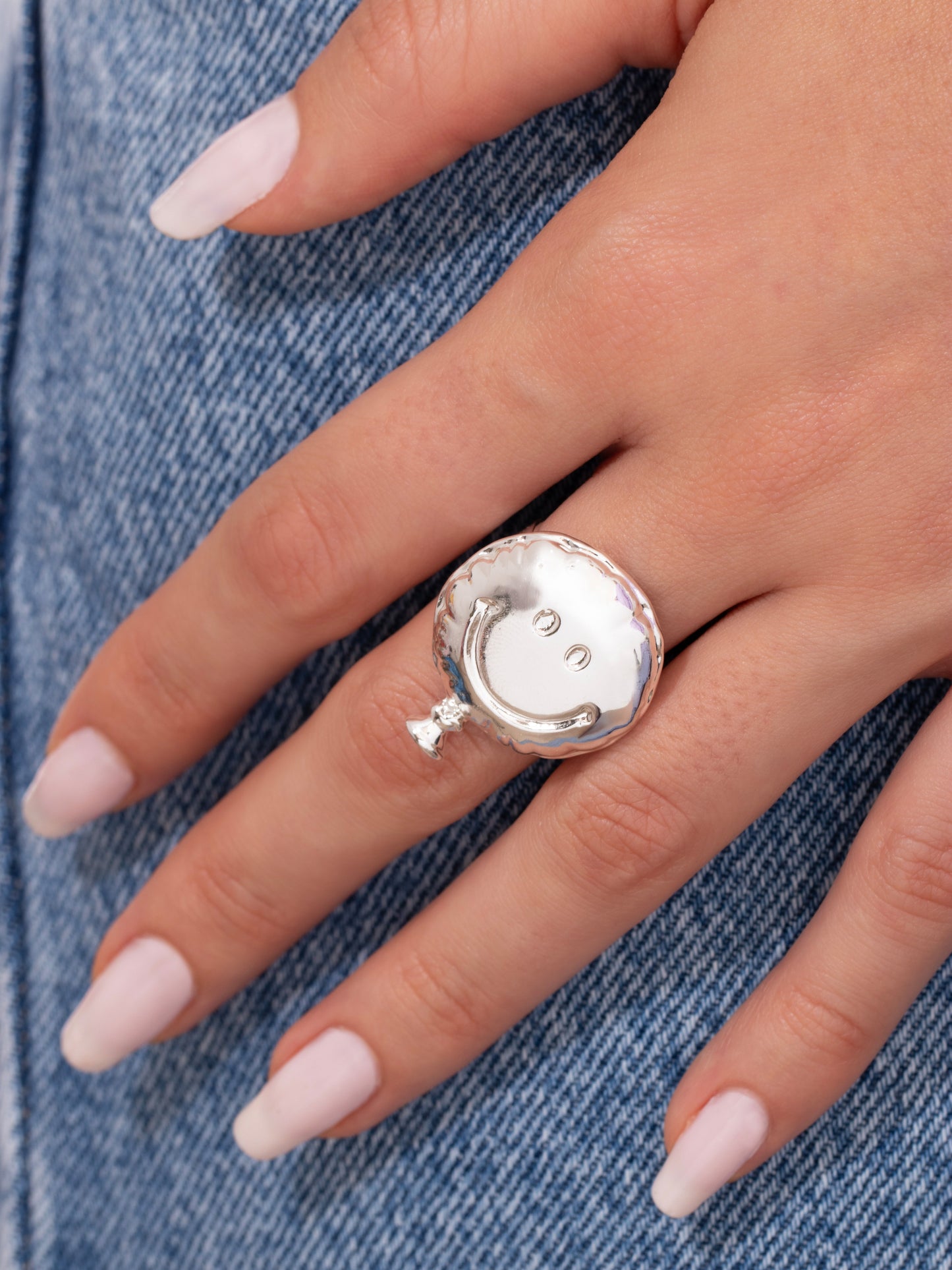 ANILLO CARITA FELIZ GLOBO*