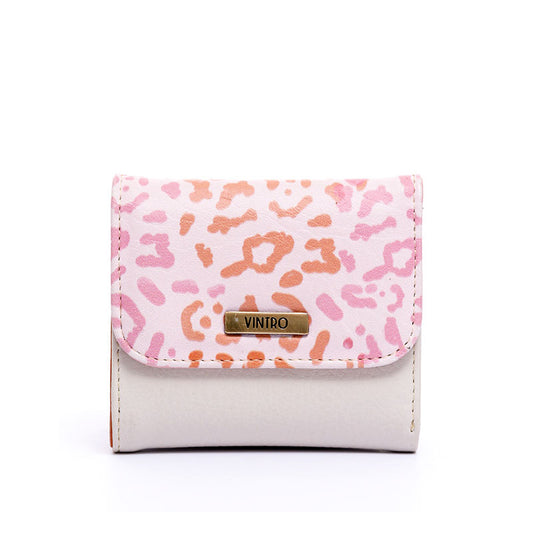 BILLETERA ITALIA PARAISO SALVAJE PRINT ROSADO