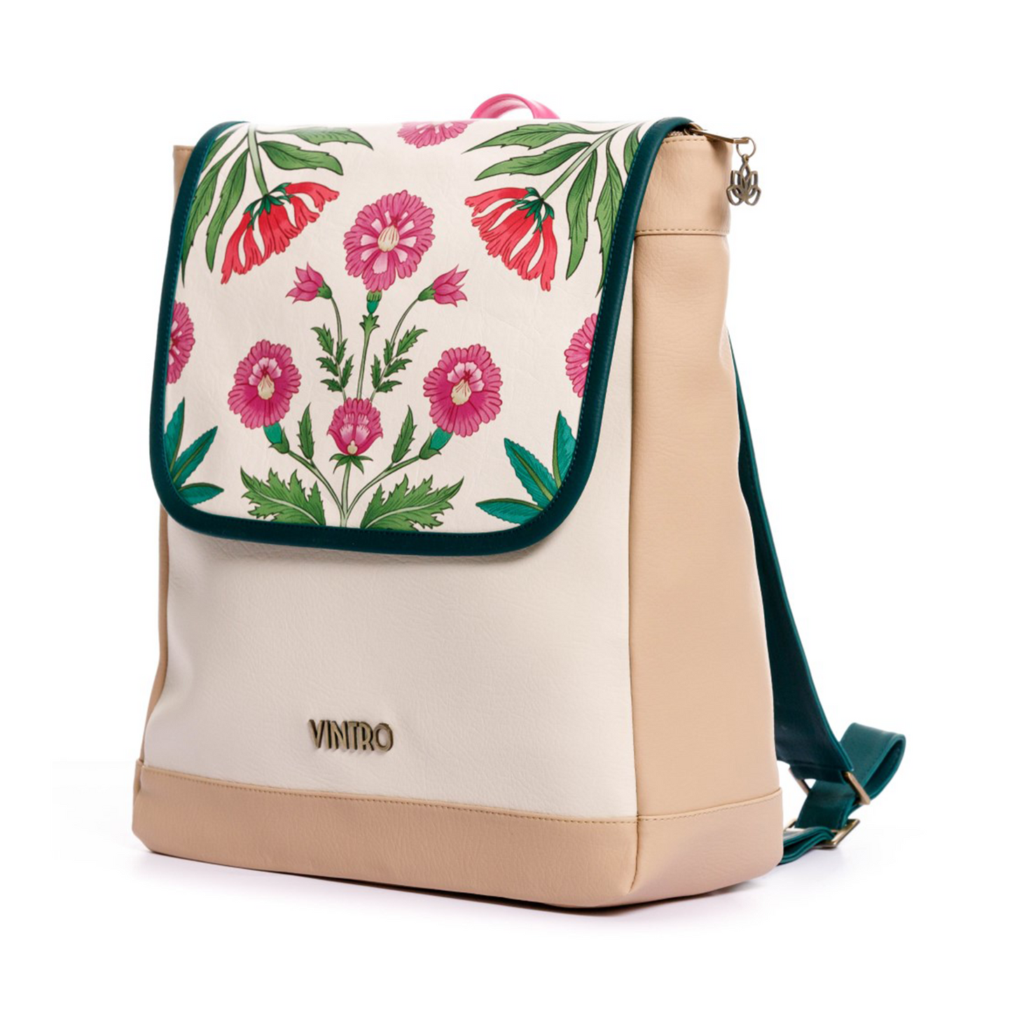 MORRAL PARA MUJER INDIAN GARDEN PORTA PC CON TAPA*