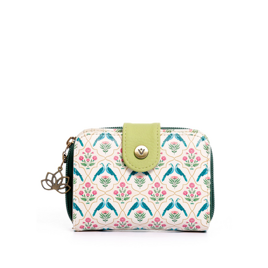BILLETERA PARA MUJER DINAMARCA ESTAMPADA INDIAN GARDEN*